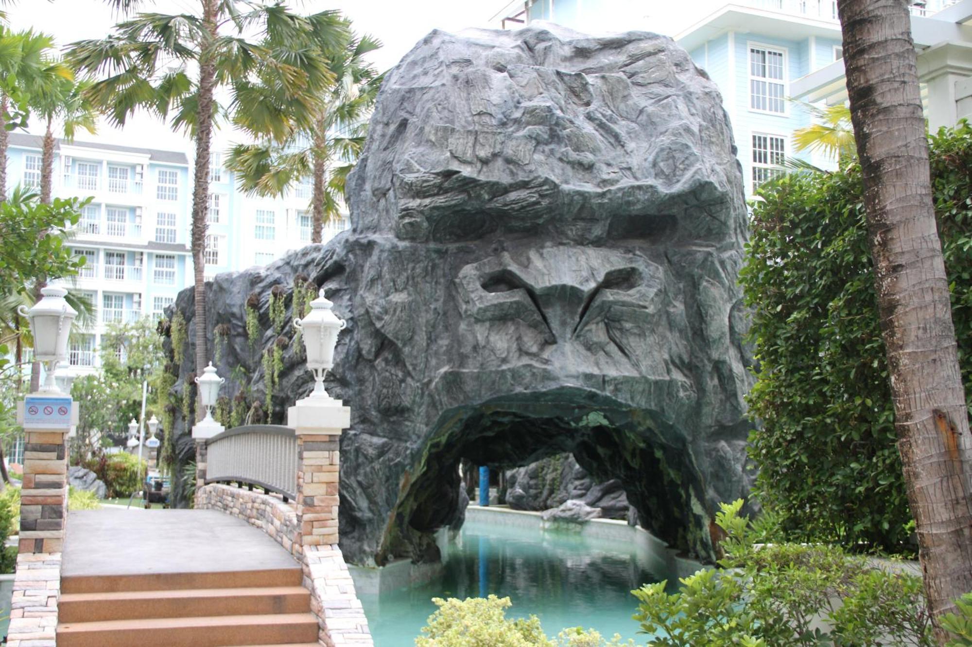 Grand Florida芭提雅带免费游泳池温泉桑拿浴和健身房瑜伽室私家海滩公寓e206 Na Chom Thian Exterior photo